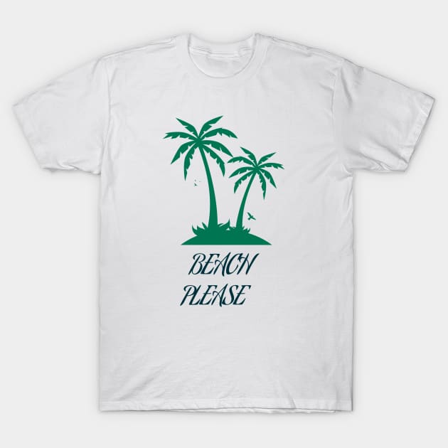 Funny Beach Wear T-Shirt by BeeZeeBazaar